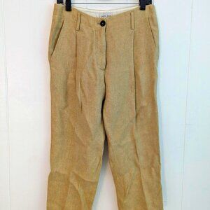 Giada_Forte linen cropped pants